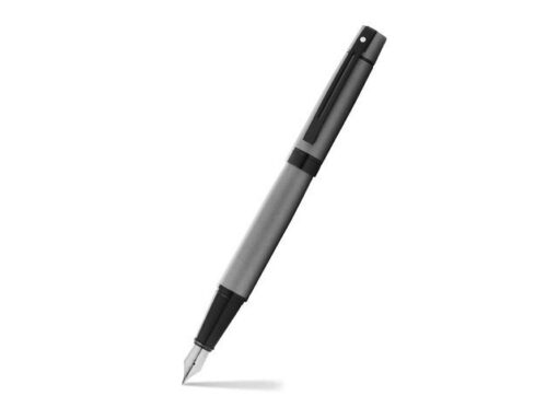 Vulpen SHEAFFER 300 E9345 F Matte grey lacquer polished     black