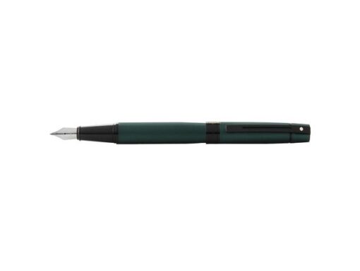 Vulpen SHEAFFER 300 E9346 F Matte green lacquer polished    black