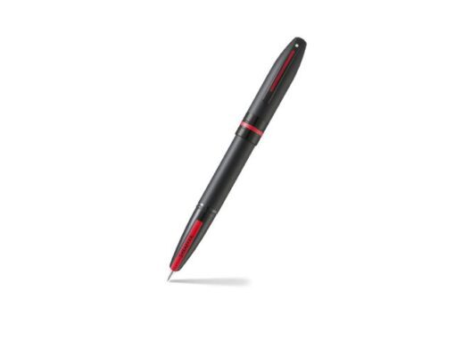 Vulpen SHEAFFER Icon E9108 M Matte black lacquer red PVD    trims