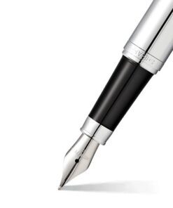 taps toelopende silhouet en is een combinatie van moderne elegantie en de hoogste kwaliteit. De wereldwijd erkende witte Sheaffer stip