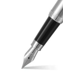 taps toelopende silhouet en is een combinatie van moderne elegantie en de hoogste kwaliteit. De wereldwijd erkende witte Sheaffer stip