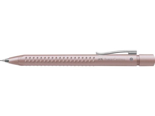 Vulpotlood Grip 2011 met onbreekbare 0,7 mm vulling voor optimaal schrijven en extra lange, twist-out gum onder de dop. Met Soft-grip zone voor veilige, non-slip grip dat zorgt voor uren van onvermoeibare schrijven, mede dankzij de ergonomische driehoekige vorm en uitgebalanceerde gewichtsverdeling. Kan worden bijgevuld met reserve vullingen en reserve gum. Houderkleur pale rose.