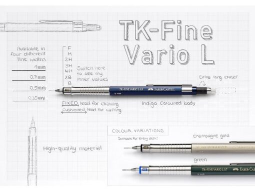 Vulpotlood Faber-Castell TK-Fine Vario L 0,35mm Champagne   Gold