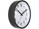 Wandklok nXt Robust dia 25,5cm zwart/wit kunststof