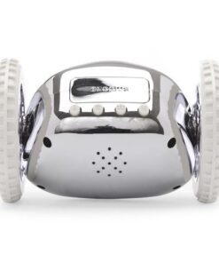 de ultieme wekker voor diegenen die zich nooit meer willen verslapen! Deze onverschrokken wekker gaat de strijd aan met ochtendmoeheid en snooze-afhankelijkheid. Het is de perfecte wekker voor diegenen die moeite hebben om 's ochtends op te staan. Wanneer de ochtend aanbreekt en de verleiding van de snooze-knop te sterk wordt