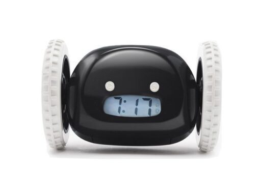 Wekker Clocky zwart