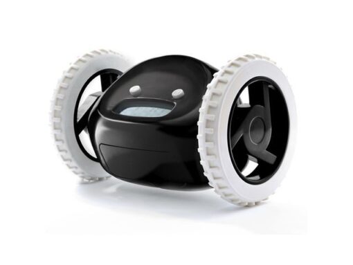 Wekker Clocky zwart