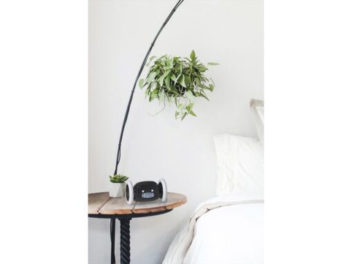 Wekker Clocky zwart