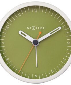 Wekker Nextime Small 9 cm groen