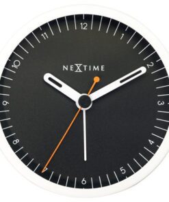 Wekker Nextime Small 9 cm zwart
