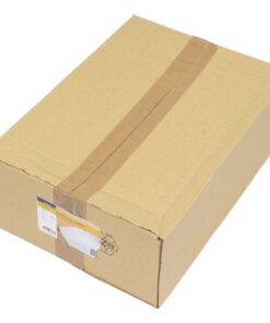 voorzien van een plakstrip. De lijmlaag is voorzien van een papieren strook. Na het verwijderen van de strook en het aandrukken van de klep is de envelop permanent gesloten. Formaat 262x371mm. Doos a 100 stuks.