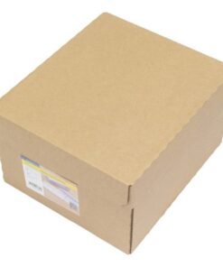 een lijmlaag die met een papieren strook is afgedekt. Na het verwijderen van de strook en het aandrukken van de klep is de envelop permanent gesloten. Formaat 162x229mm