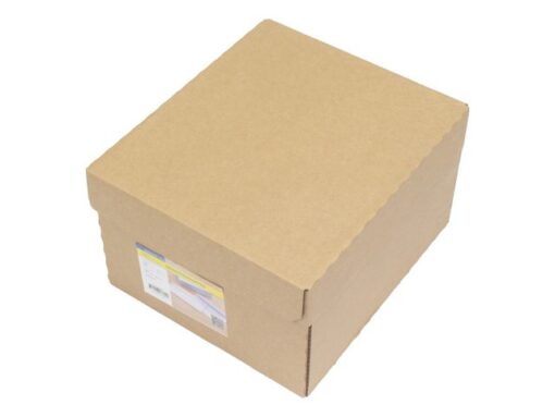 Dienstenvelop venster links Raadhuis 162x229mm C5 wit met   plakstrip doos a 500 stuks