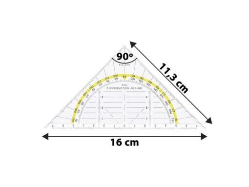 Geocover Aristo incl. geodriehoek 16cm Marine Life