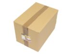 Monsterzak Raadhuis 230x350x38mm P230 crème plakstrip doos  a 125 stuks