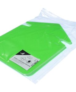 voor onderscheidingen of andere aandachtspunten. Deze Kangaro kaarten zijn dubbelzijdig beschrijfbaar en zijn gemaakt van extra dik karton. (300g/m2) Afmeting: 24cm. Model: Pijl. Kleur: Neongroen. Aantal: 20 stuks.