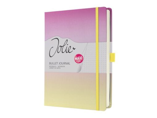 Bulletjournal Jolie A5 Gradient Icecream punt-gelijnd       hardcover