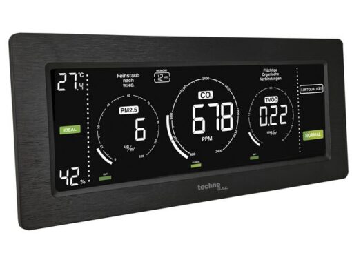 CO2-meter Technoline WL 1035 233x100x47mm zwart