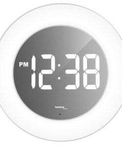 Digitale wandklok Technoline WS 8086 254x254x53mm wit       kleurwisseling