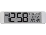 Digitale wandklok Technoline WS 8120 440x120x30mm wit XXL