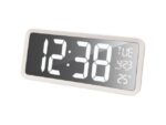 Digitale wandklok Technoline WS 8130 368x158x40mm wit XXL   LED