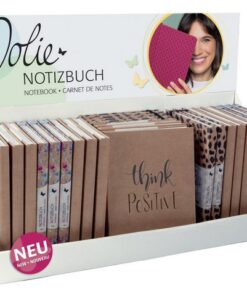 Inhoud display Pure notitieboeken