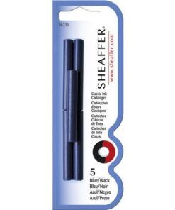 Inktpatronen SHEAFFER blauw/ zwart