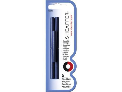 Inktpatronen SHEAFFER blauw/ zwart