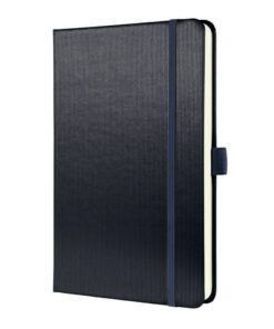 Notitieboek Conceptum A5 grijs metallic gelinieerd hardcover