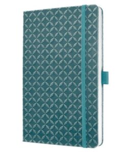 Notitieboek Jolie Flair A5 ocean blue gelinieerd hardcover