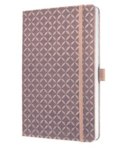 Notitieboek Jolie Flair A5 pearl rose gelinieerd hardcover