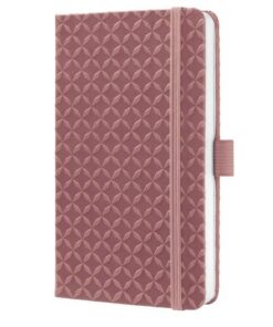 Notitieboek Jolie Flair A6 dusty red gelinieerd hardcover