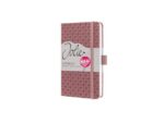 Notitieboek Jolie Flair A6 dusty red gelinieerd hardcover
