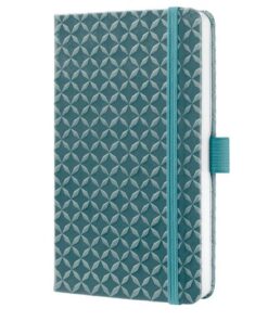 Notitieboek Jolie Flair A6 ocean blue gelinieerd hardcover