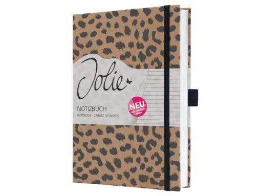 Notitieboek Jolie A5 Pure Cheetah gelinieerd hardcover