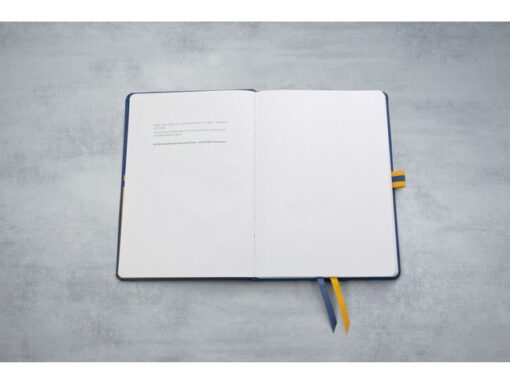 Notitieboek Linescape A5 blauw gelinieerd hardcover
