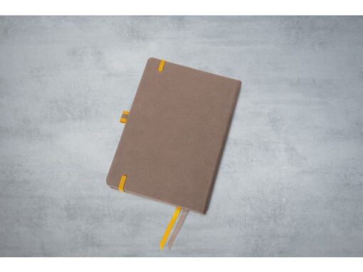 Notitieboek Linescape A5 bruin gelinieerd hardcover