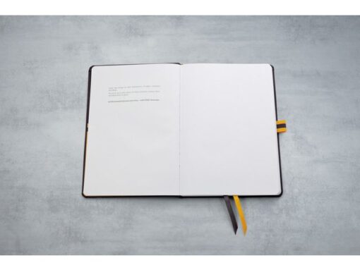 Notitieboek Linescape A5 donkergrijs gelinieerd hardcover