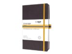 Notitieboek Linescape A5 donkergrijs gelinieerd hardcover