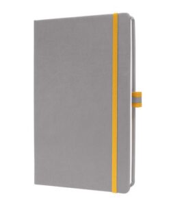 Notitieboek Linescape A5 lichtgrijs gelinieerd hardcover