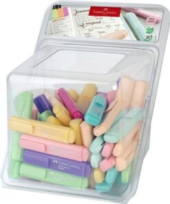 Tekstmarkers Faber-Castell 46 Pastel display assorti a 100  stuks