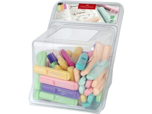 Tekstmarkers Faber-Castell 46 Pastel display assorti a 100  stuks