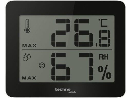 Thermometer Technoline WS 9450 100x81x10mm zwart