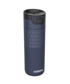 Thermosbeker KAMBUKKA Etna Grip 500ml Denim Blue            dubbel-wandig met 3in1 deksel