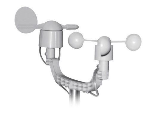Weerstation Technoline WS 1700 138x153x53mm alu/zwart met 3 buitensensors 100m