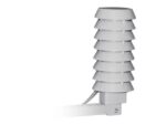 Weerstation Technoline WS 1700 138x153x53mm alu/zwart met 3 buitensensors 100m