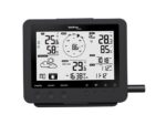 Weerstation Technoline WS 1900 168x136x25mm zwart met       5-in-1 buitensensor 100m