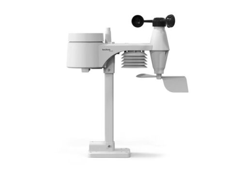 Weerstation Technoline WS 1900 168x136x25mm zwart met       5-in-1 buitensensor 100m