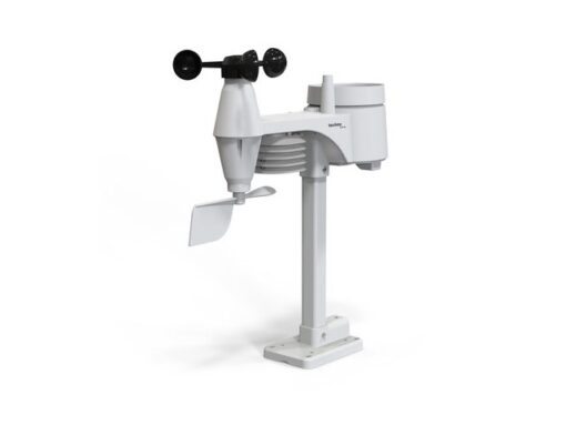 Weerstation Technoline WS 1900 168x136x25mm zwart met       5-in-1 buitensensor 100m