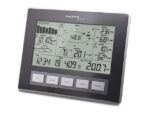 Weerstation Technoline WS 2816 222x173x42mm alu/zwart PC    gegevensoverdracht met 3 buitensensors 100m